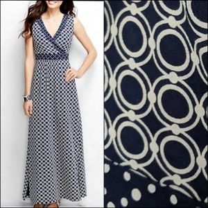 Lands’ End Polka-Dot Maxi SZ M (10/12)